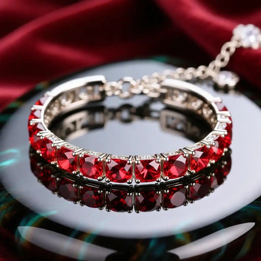 Royal Mozambique Ruby Necklace